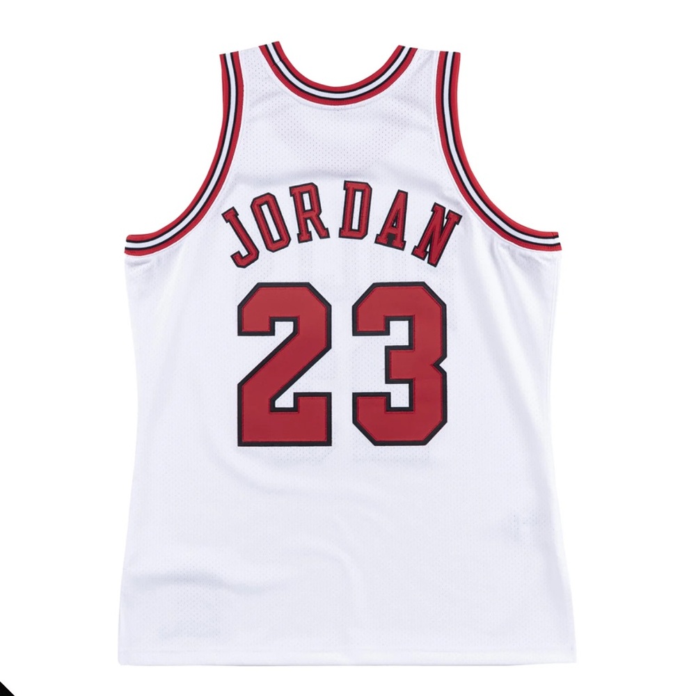 CHICAGO BULLS AUTHENTIC‎ MITCHELL & NESS MICHAEL JORDAN 1995-96 JERSEY XL NWT